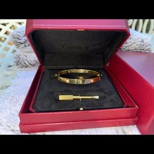 Cartier Love Bracelet 4 Diamond